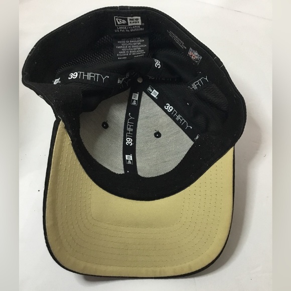 New Orleans Saints New Era 100 Years Hat 59FIFTY Cap Size L/XL EUC - Picture 3 of 4